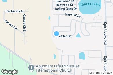 Map image of the property - 3950 Warbler Dr