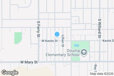 Map image of the property - 430 S Webster St