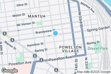 Map image of the property - 3518 Spring Garden St