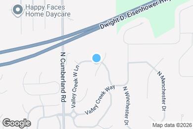 Map image of the property - 2416 Borgman Dr