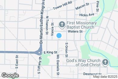 Map image of the property - 800 E Caswell St