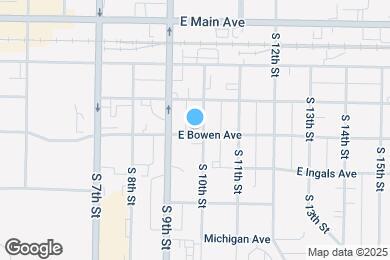 Map image of the property - 322 S 10th St