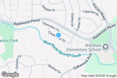 Map image of the property - 143 Creekview Dr