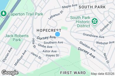 Map image of the property - 658 Dorsey Ave