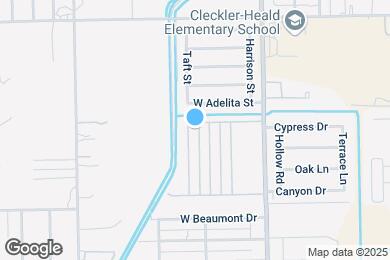 Map image of the property - 2008 W Taft St