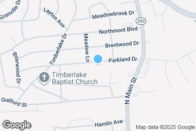 Map image of the property - 223 Parkland Dr