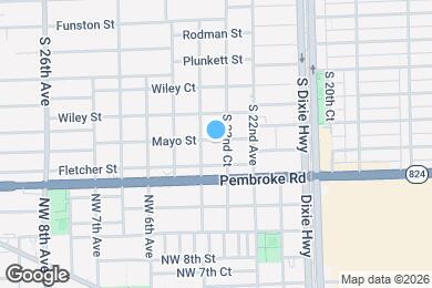Map image of the property - 2240 Mayo St