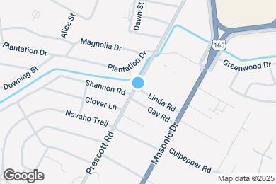 Map image of the property - 2104 Linda Rd