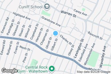 Map image of the property - 52 Gilbert St