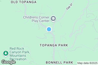 Map image of the property - 1501 Old Topanga Canyon Rd