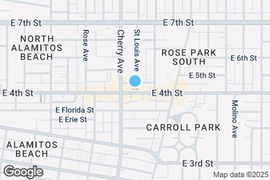 Map image of the property - 2033 E 4th St