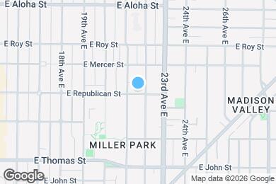 Map image of the property - 2112 E Republican St