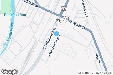Map image of the property - 217 S Winchester Ave