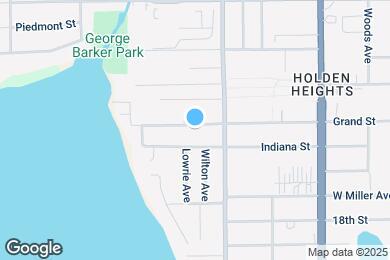 Map image of the property - 1624 Grand St
