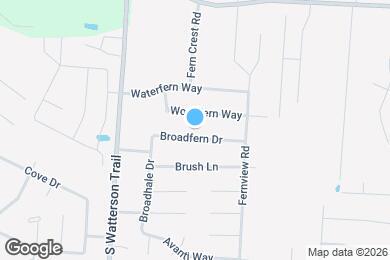 Map image of the property - 8003 Broadfern Dr