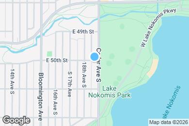 Map image of the property - 5000 Cedar Ave S