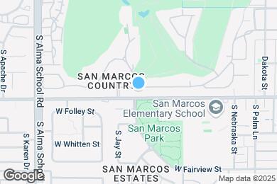 Map image of the property - 741 W San Marcos Dr