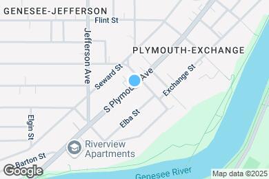 Map image of the property - 1040 S Plymouth Ave