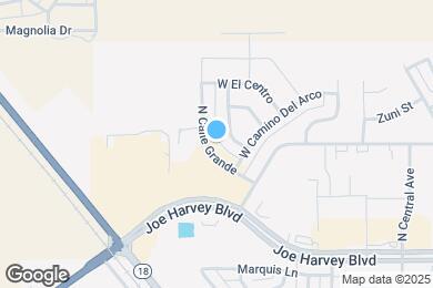 Map image of the property - 4002 N Calle Grande