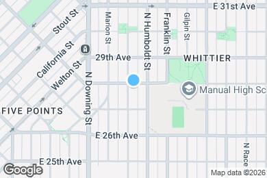 Map image of the property - 2752 N Lafayette St