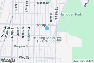 Map image of the property - 919 N 12th St