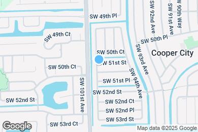 Map image of the property - 9480 SW 51st St