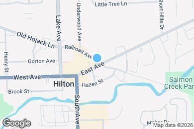 Map image of the property - 62 East Ave