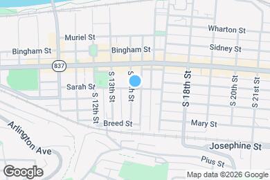 Map image of the property - 1402 Sarah St