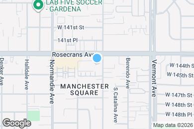 Map image of the property - 1210 W 144th St