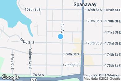 Map image of the property - 403 173rd St S