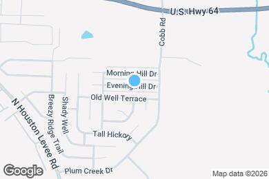Map image of the property - 10221 Eveninghill Dr
