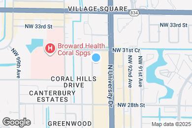 Map image of the property - 3071 NW 94th Ave