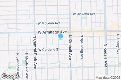 Map image of the property - 1931 N St Louis Ave