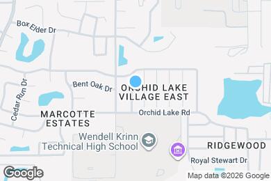 Map image of the property - 8032 Chickasaw Ln