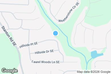 Map image of the property - 1430 Hillside Pl SE