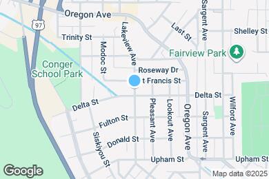 Map image of the property - 1610 Lakeview Ave