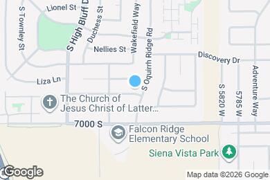 Map image of the property - 6046 Miners Mesa Dr