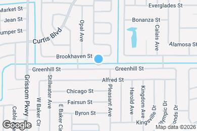 Map image of the property - 4680 Greenhill St