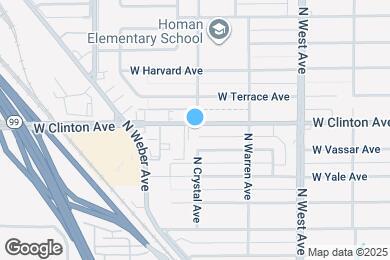 Map image of the property - 1715 W Clinton Ave