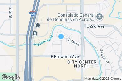 Map image of the property - 14353 E 1st Dr