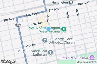 Map image of the property - 1003 8th St