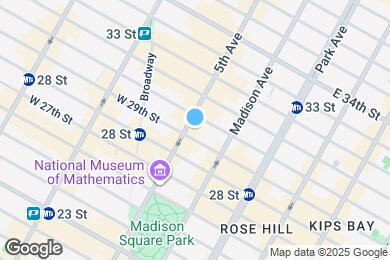 Map image of the property - 273 5th Ave