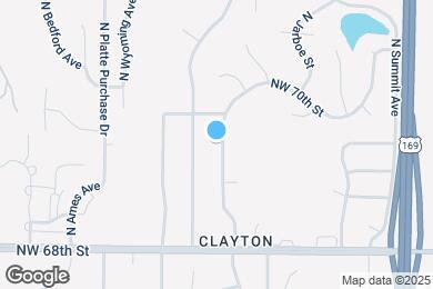 Map image of the property - 6920 N Mercier St