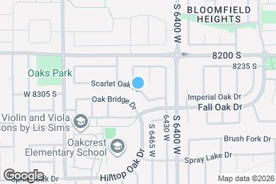 Map image of the property - 6503 W Scarlet Oak Dr