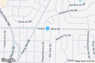 Map image of the property - 244 Hollywood Blvd SE