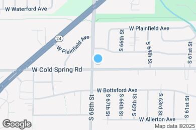 Map image of the property - 4270 S 68th St