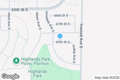 Map image of the property - 8344 69th St S