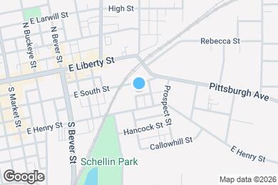 Map image of the property - 601 E South St