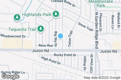 Map image of the property - 1912 Sierra Dr