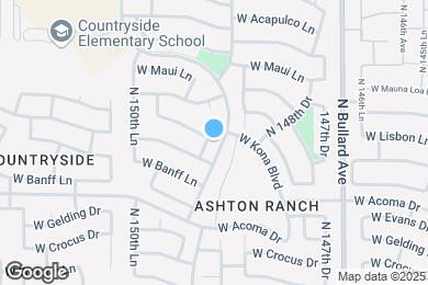 Map image of the property - 14755 N 149th Dr